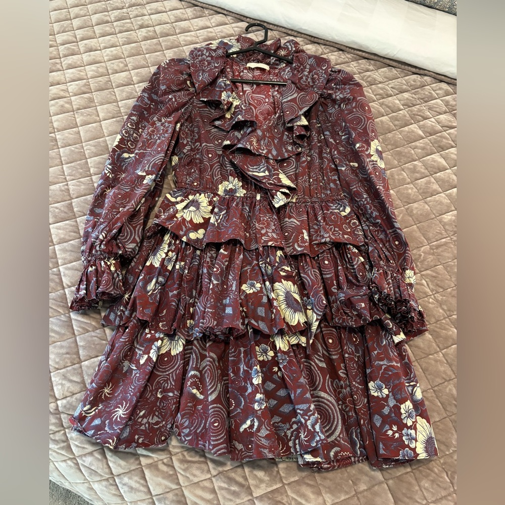Ulla Johnson Lola Ruffle Dress Size 6